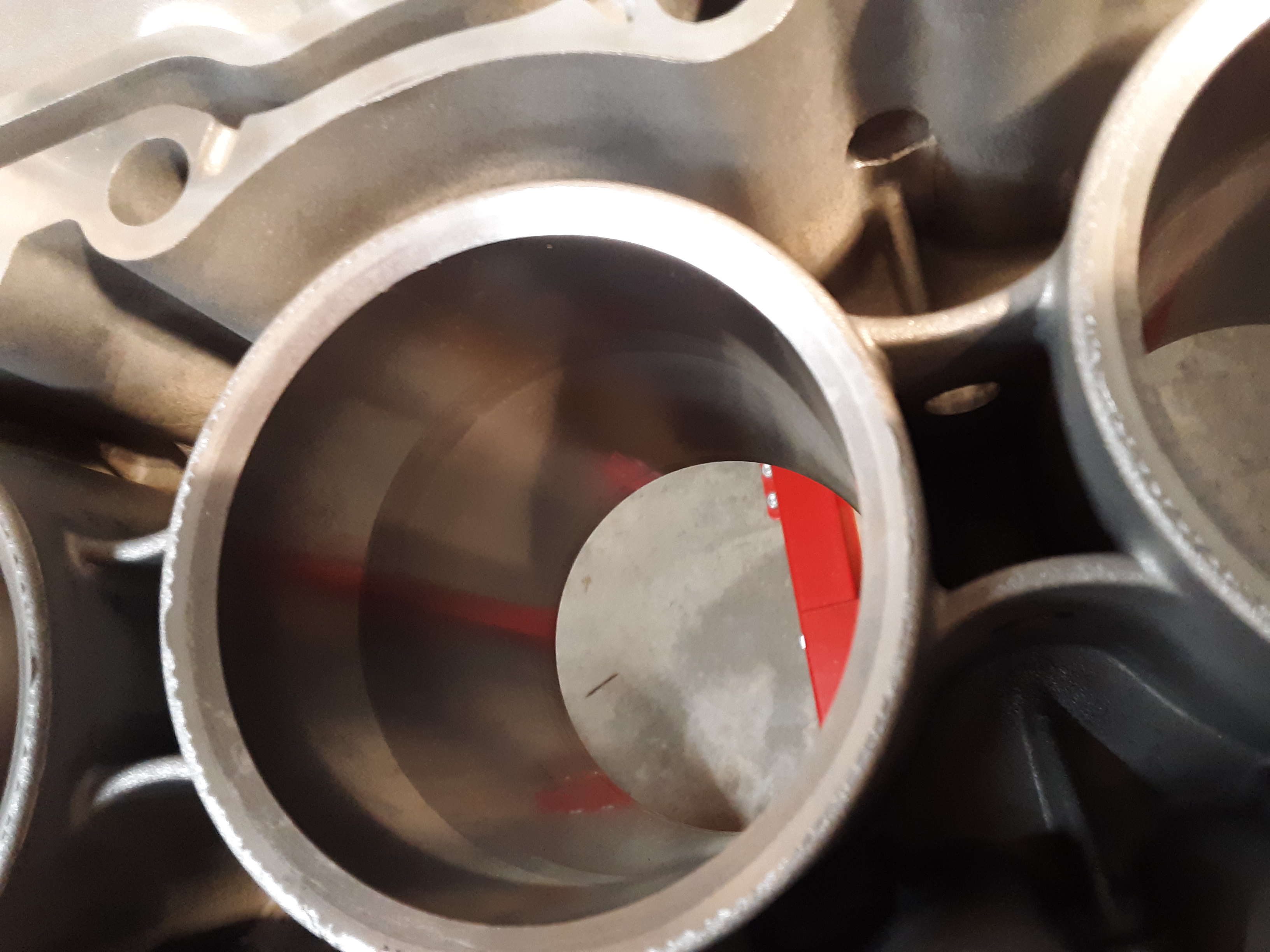 Typical cylinder after cleaning