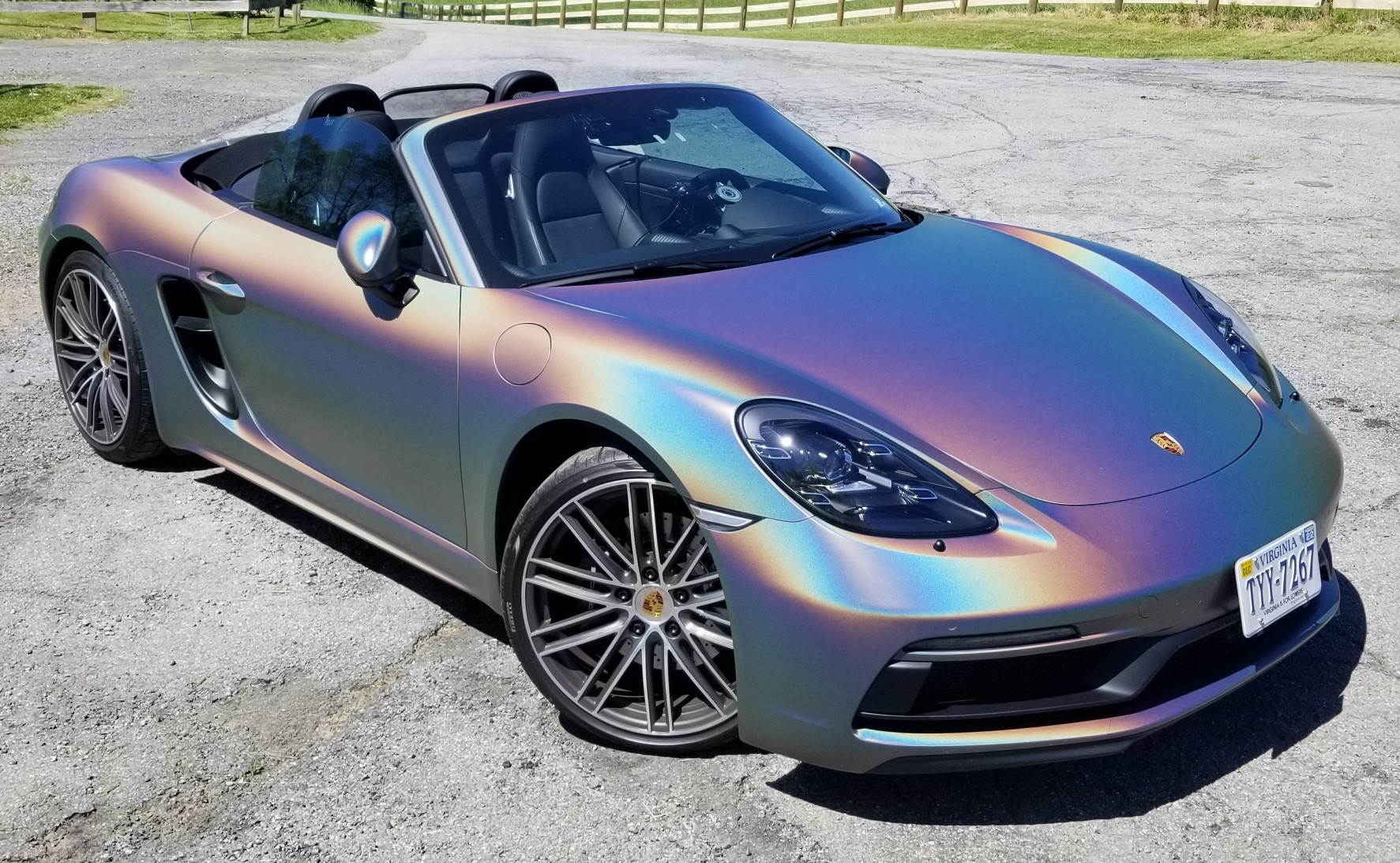 2022 718 BGTS with 3M Satin Flip Psychedelic wrap