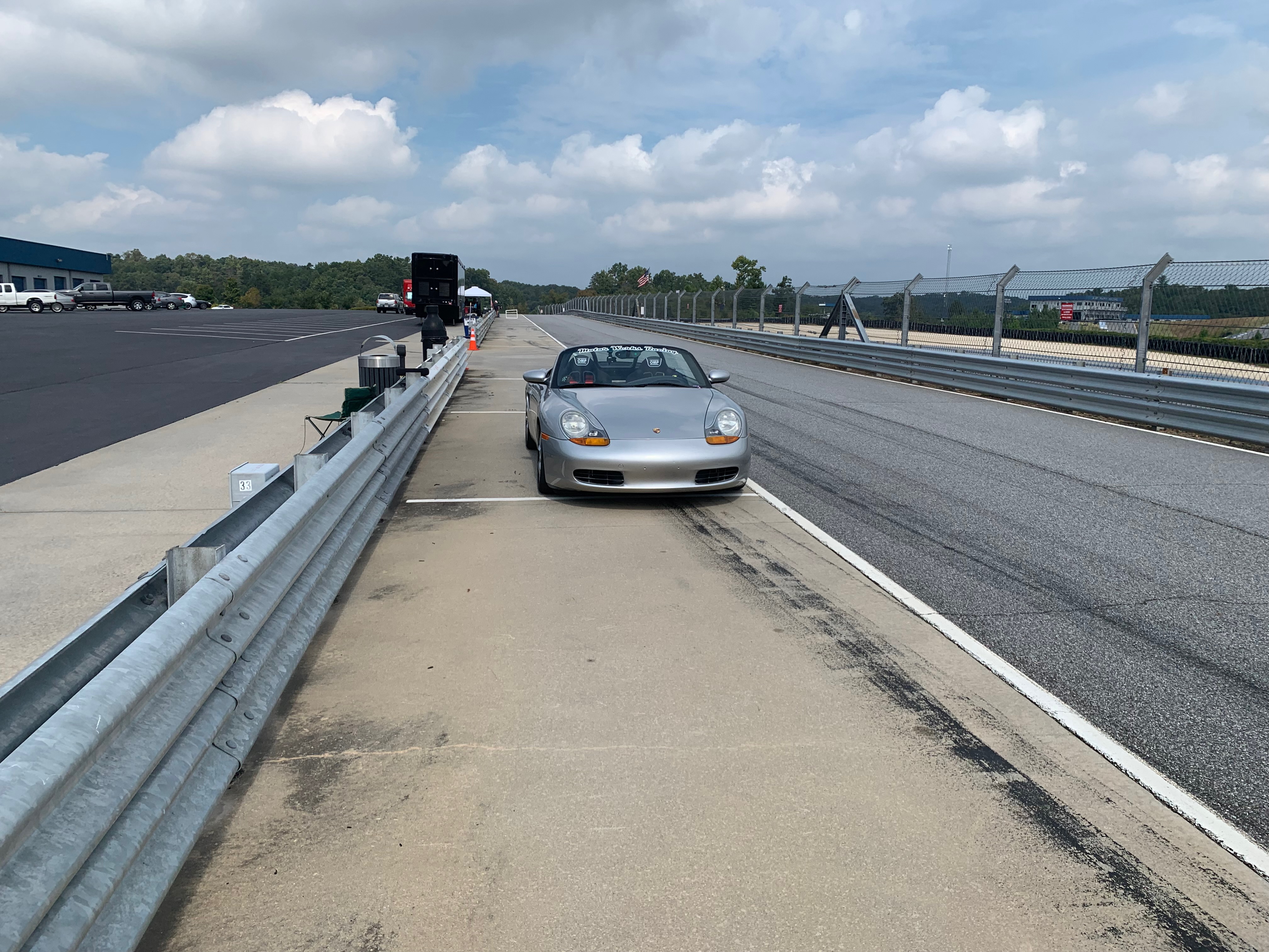 Car on Pit Lane