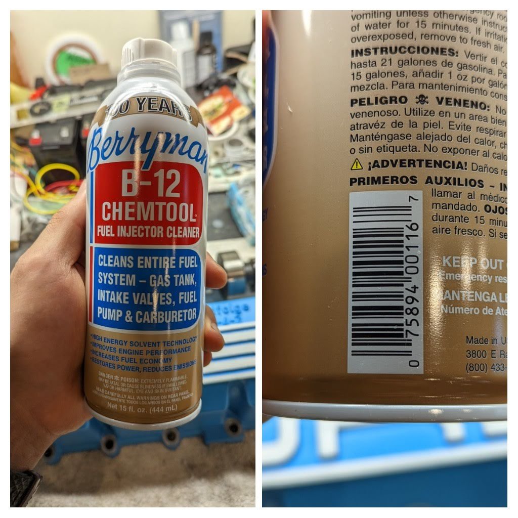 B12 Chemtool Injector Cleaner