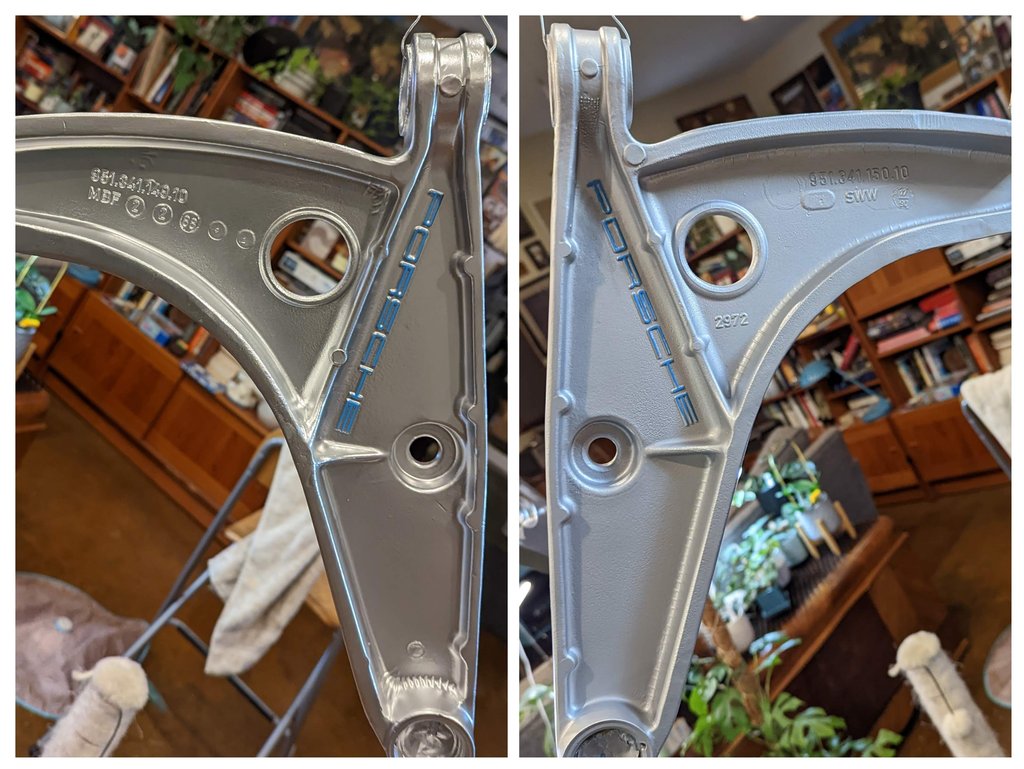 Painted Control Arms