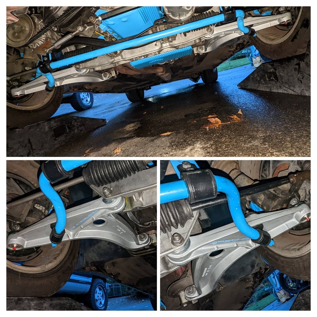 Control Arms Installed