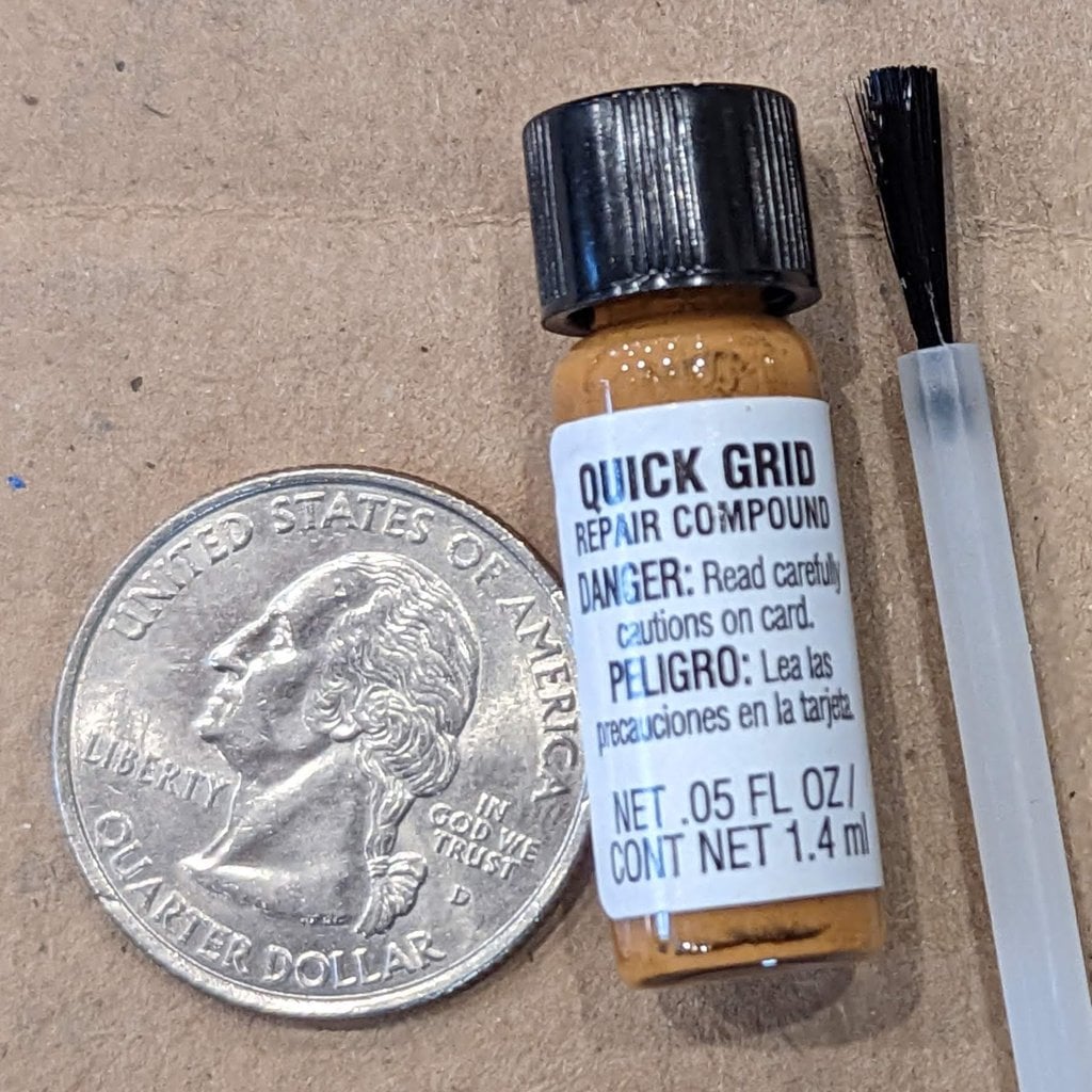 Conductive Paint Close Up