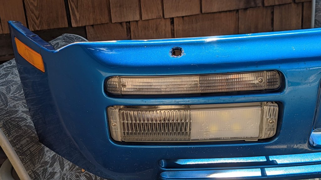 Turn Signal (and Fog Light) Installed