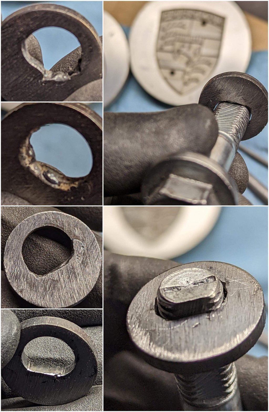 Repaired Eccentric Washer