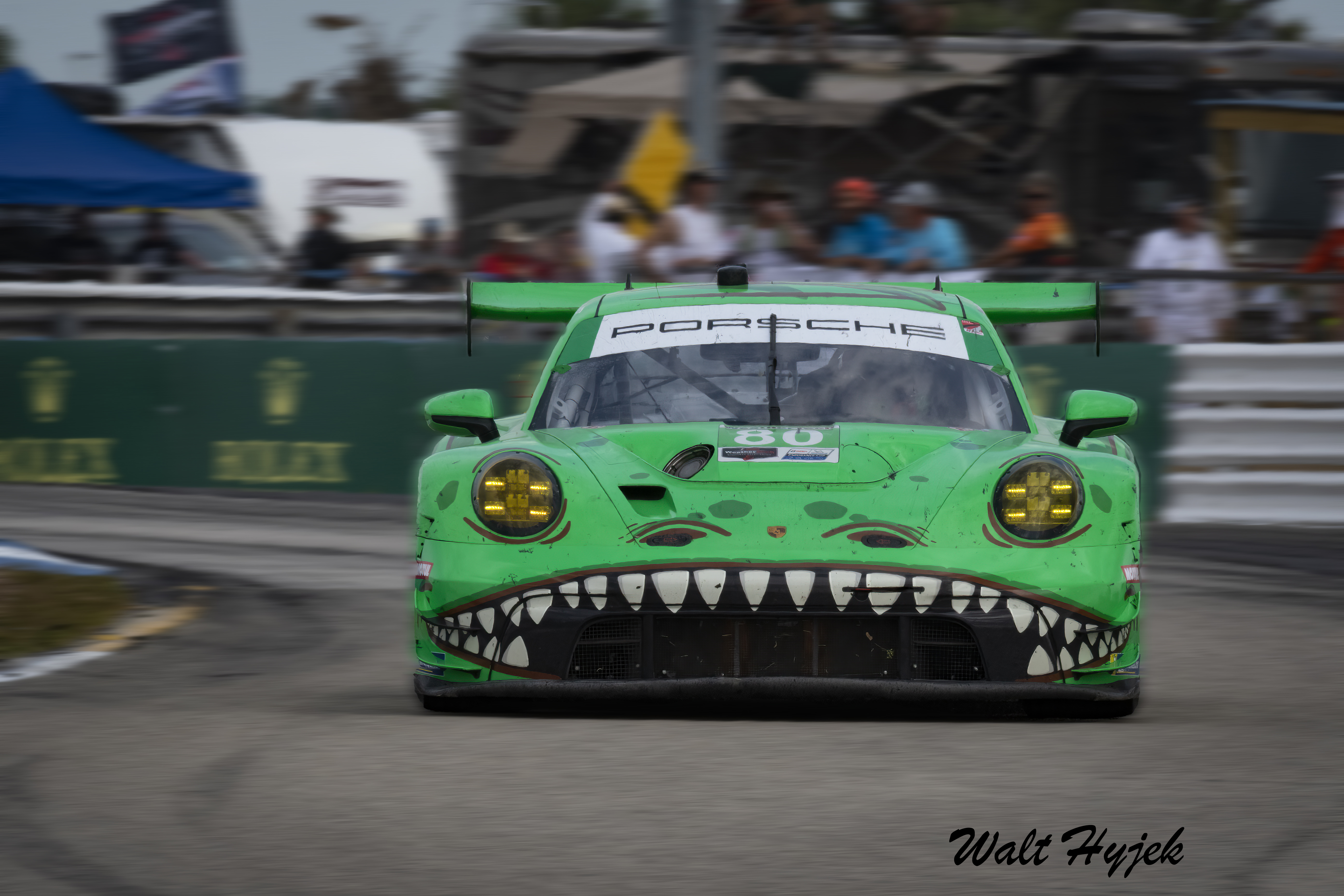 Sebrimng 2023 Porsche #80 Rexy headon turn 6 AO racing copy CC signed.jpg