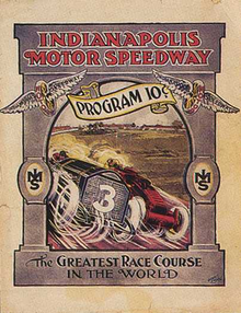1911 Indianapolis 500 program cover and logo.png
