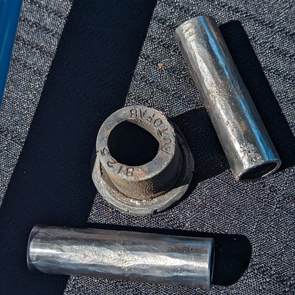 Old Rubber Bushings and Sleeves